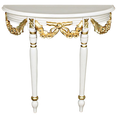 Louis XVI 35.5'' Solid Wood Console Table