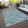 Lamanna Washable Floral Indoor / Outdoor Rug