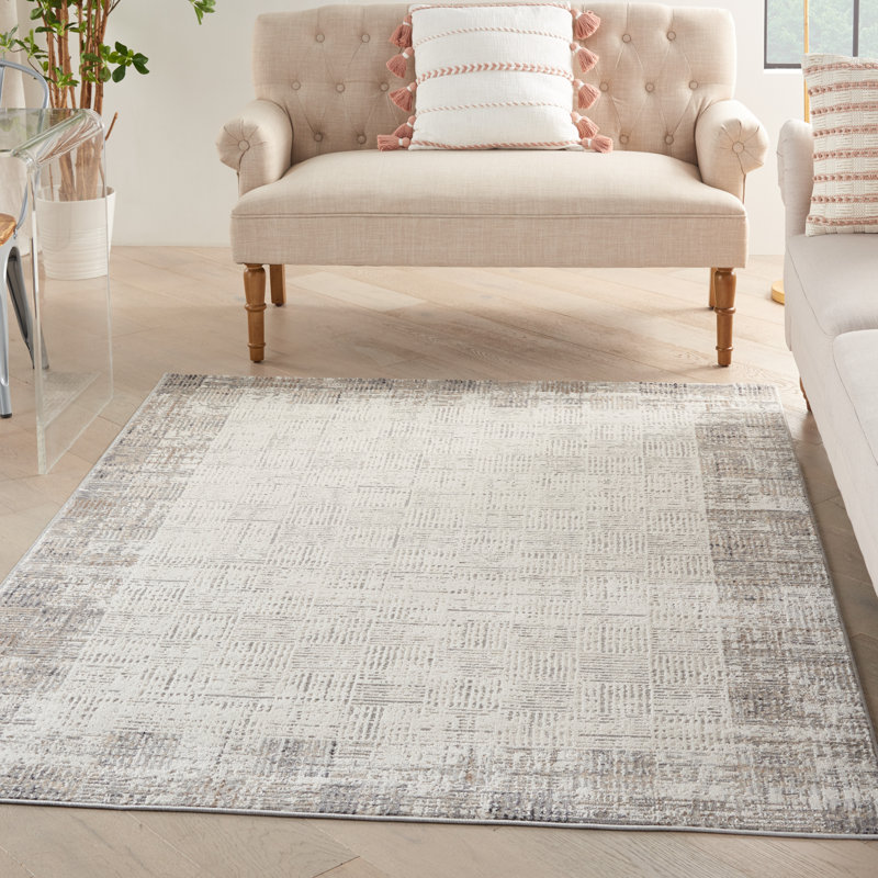Adriao Geometric Indoor Rug, Rectangle 6' x 9'