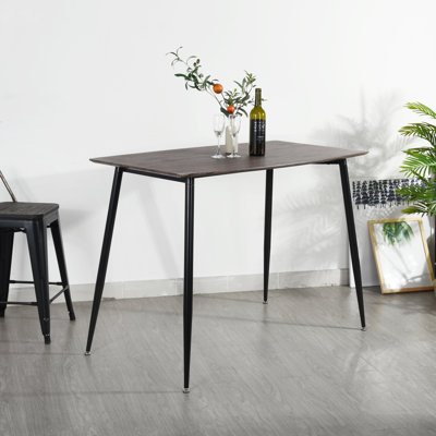 Langlois Metal Base Dining Table