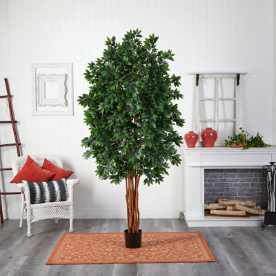 90'' Faux Lychee Tree in Pot