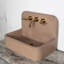 Newterra Handmade Concrete Wall/Vessel 22" Bathroom Sink-1651195009-1651195018