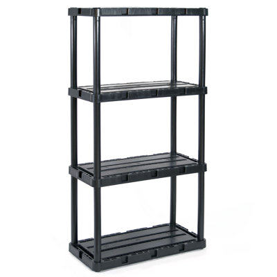 12 " W Plastic Shelving Unit