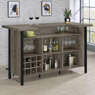 Bar Minibar Bedside Table Shelf Cabinet Side Table Made From a 60L