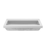 Trough Handmade Rectangular Bathroom Sink