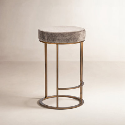 Bertrad Quinn Upholstered Fabric Counter Stool