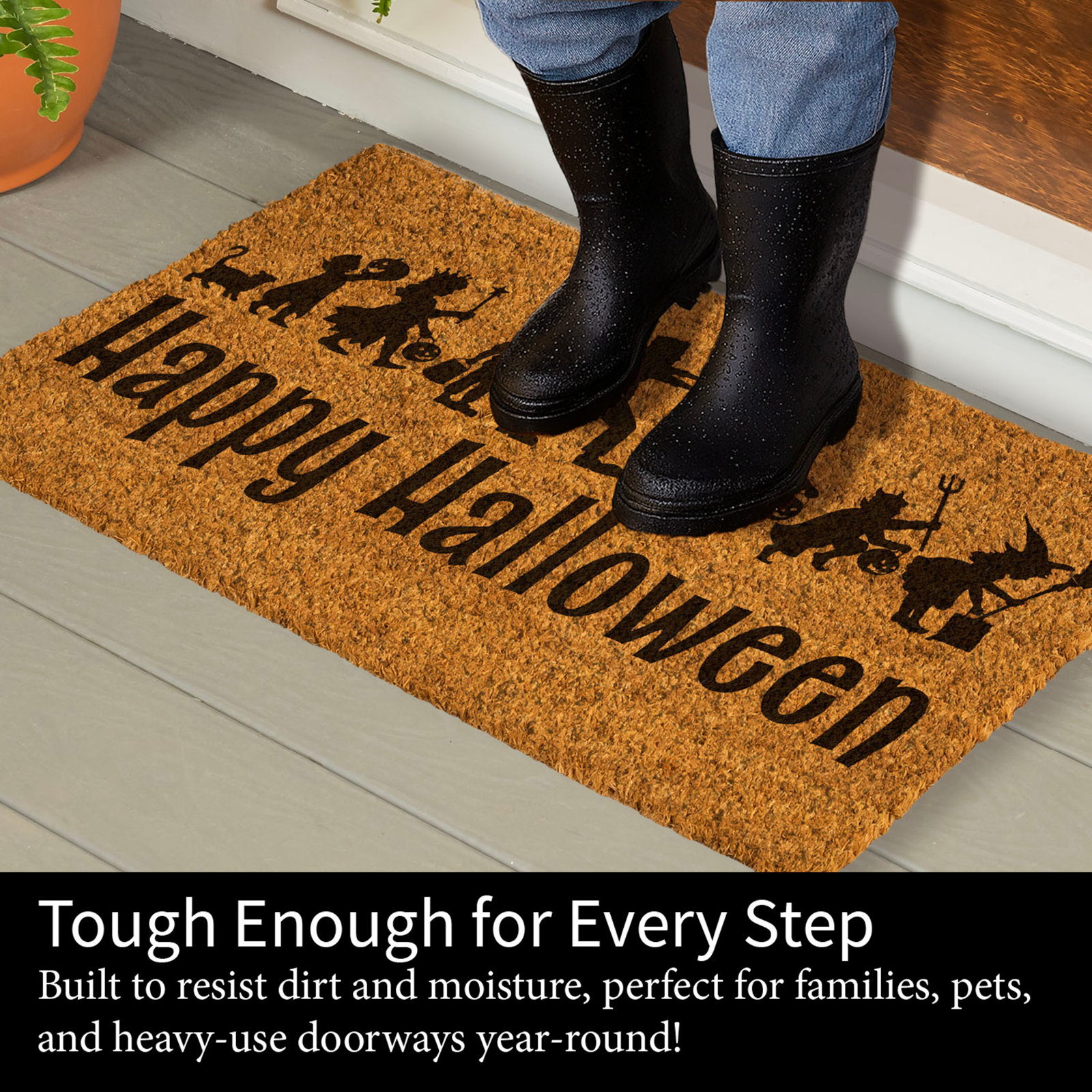 Happy Halloween Doormat