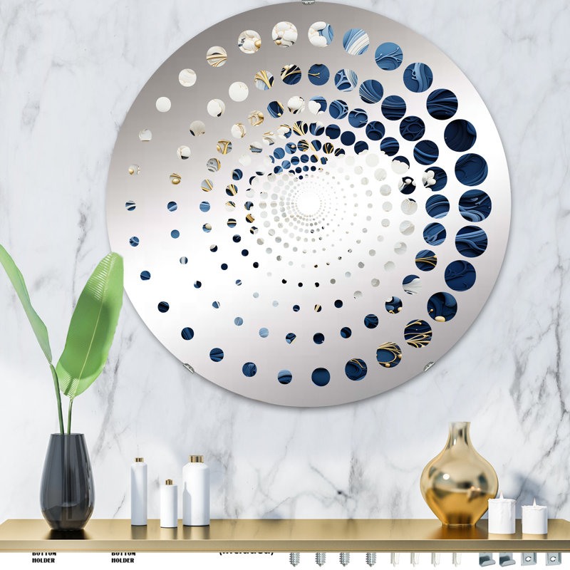 Liquide encre spirale III - Spiral Dot, 31,4 po x 31,4 po