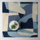 Gaye Handmade Wool Teal/Navy/Beige Rug