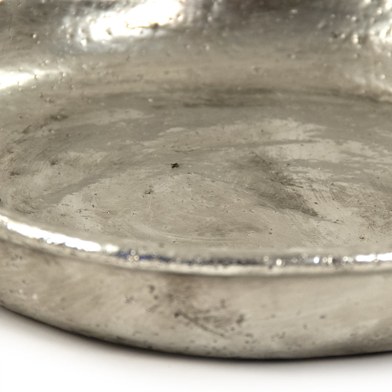 Isbiorn Stoneware Decorative Plate, 2.25" H x 14.5" W x 14.5" D