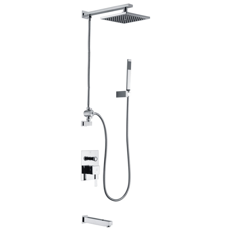 Tub & Shower Faucet, Lustrous Polished Chrome