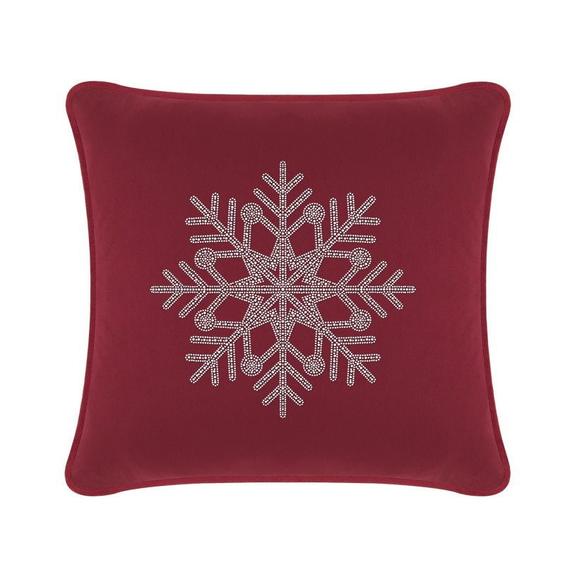Coussin Sparkles Home | Strass et fausses perles | Rembourrage en plumes | Couleurs personnalisables, Velours bourgogne