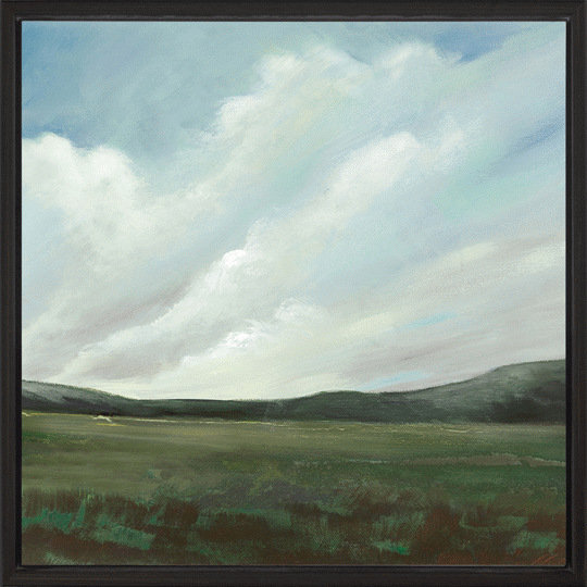 Retreat II Framed Print Canvas