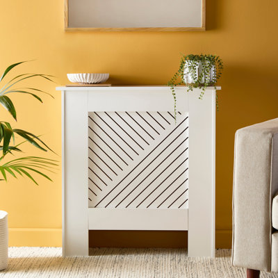 Minimalist Radiator Cover - White