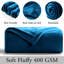 Plush Mink Fleece Blanket – Ultra-Soft, Lightweight Throw For All Seasons-113714321-113714323