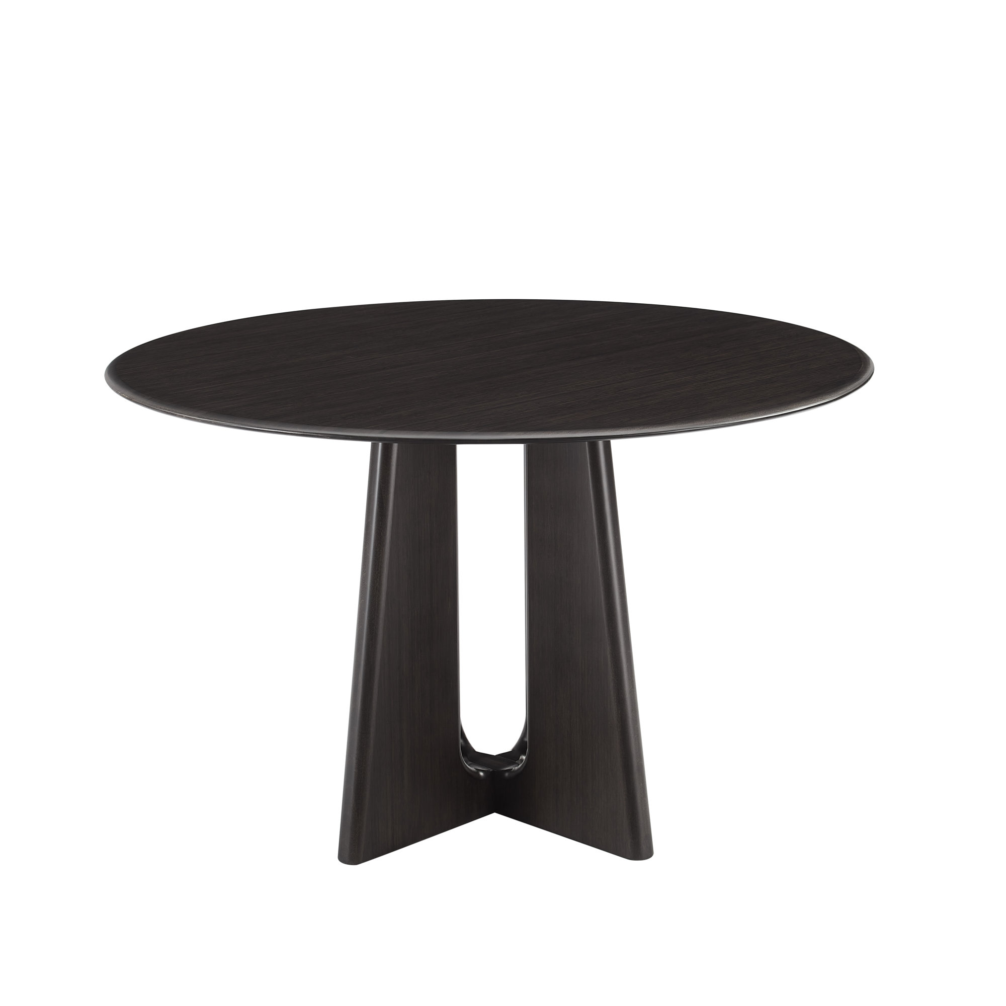 Kava 48'' Round Dining Table, Caviar