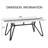 Rectangular Large Dining Table, Large Desk-883663648