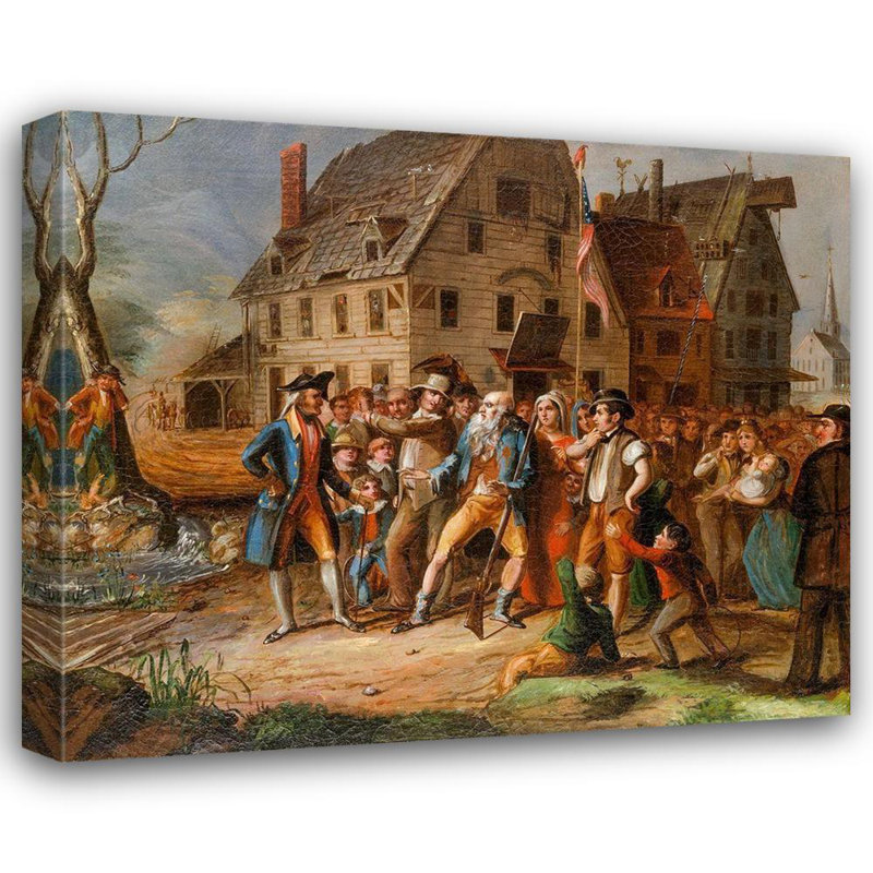 Art sur toile tendue, Astoria Grand Browere, Albertis del Orient, Rip Van Winkle 1833 50858, H 28 po x l 33 po