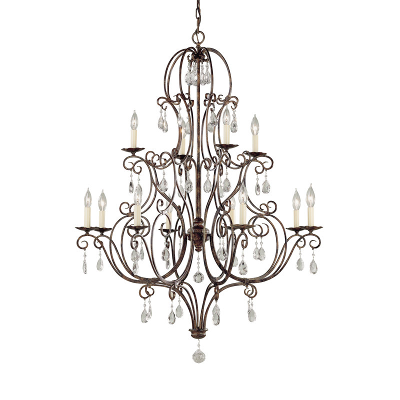 Chateau Large Chandelier from Generation Lighting 
