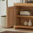 Bateson Modern 74" Sideboard with Storage Cabinets-124825745