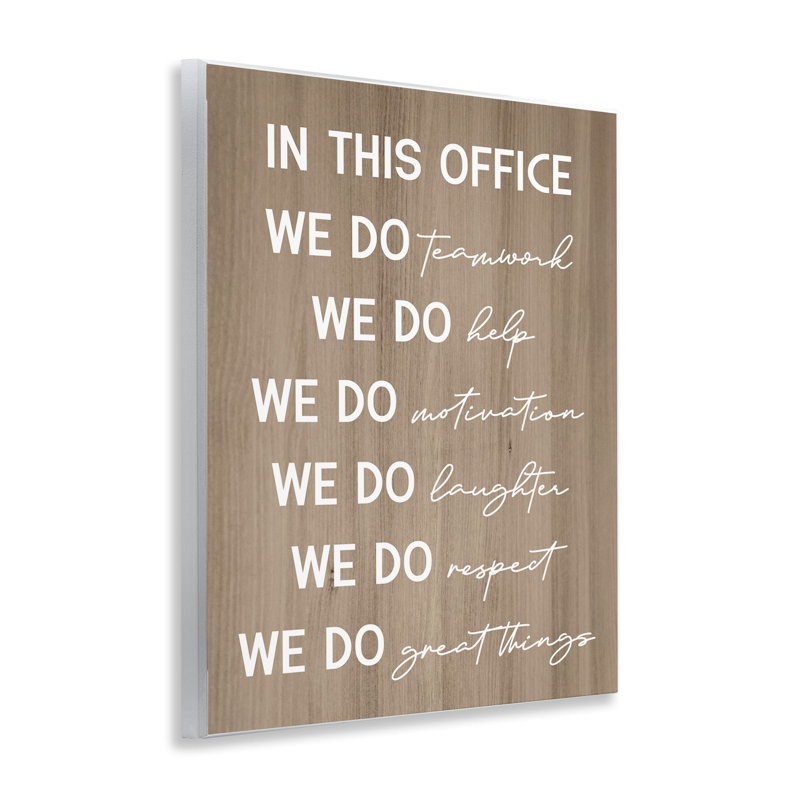  «In This Office Motivation», art mural par Daphne Polselli