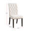 Chaise parsons capitonnée Lorenz-701133526