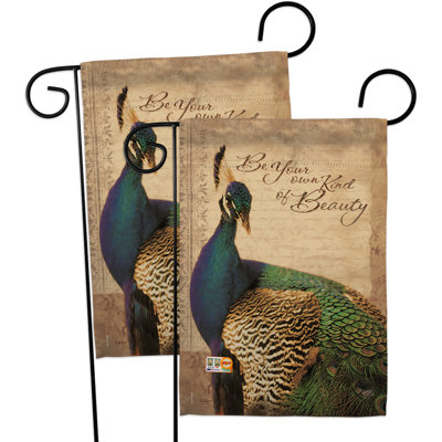 Double Sided 18.5'' H x 13'' W Polyester Animal Garden Flag
