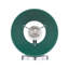 Meuble-lavabo de salle de bain 1 lumière Orwell en laiton vieilli avec pin vert-153687742