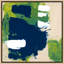 Green And Blue Blocks II Painting by Wendy Kleine-73654959-73654963
