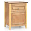 Dulles 48cm W Manufactured Wood Bedside Table-1942630309
