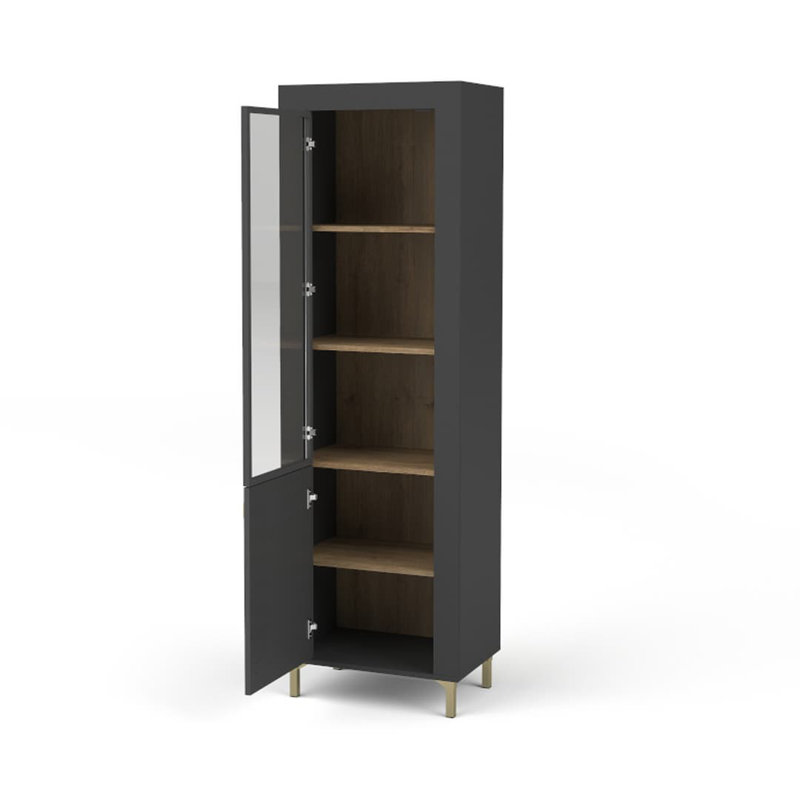 Orpheus Cabinet, Black/Oak
