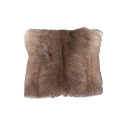 Square Reindeer Hide Chair Pad