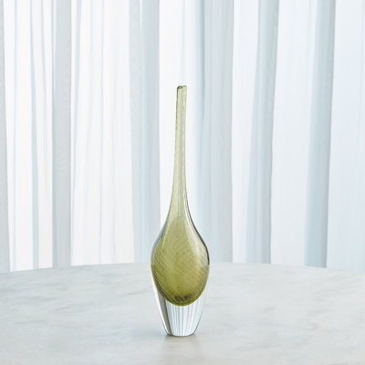 Flecked Spire Bottle-Olive-Med