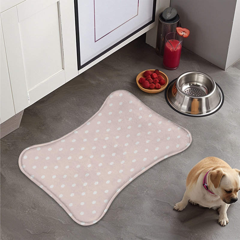 Tapis d'alimentation 1 pièce Blush Lemon Twist, Moyen (18 po)