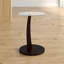 Table de bout en verre Bachmann