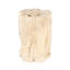 Bleached Solid Wood Accent Stool