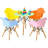 Hammersdale Kids 5 Piece Round Play Or Activity Table and Chair Set-2068161204