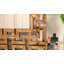 Glass Rectangular Gold Frame Wall Mirror
