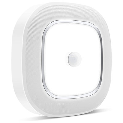 Motion Sensor Ceiling Light Battery Operated Wireless Motion Activated LED Light Indoor 300LM White