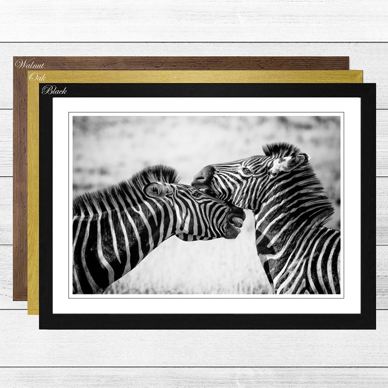 Single Picture Frame Print, Oak
