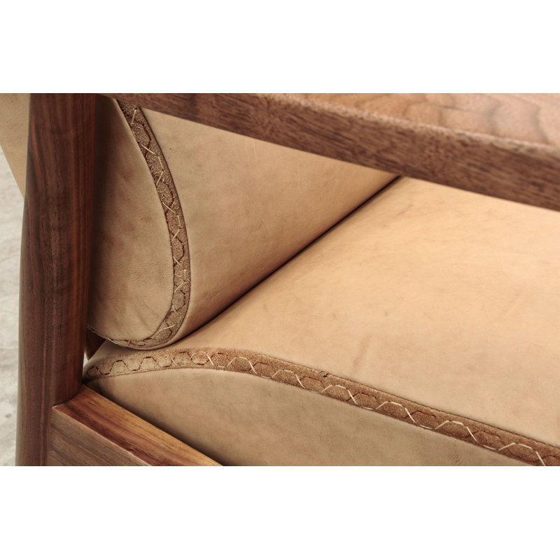 Hoffman Recliner, Lava (Maestro Artisano), Ash Honey