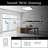2X2 Ft Surface Mount Ceiling Light Panel – Slim, Edge Lit, Flush Mount Flat Panel-947128969