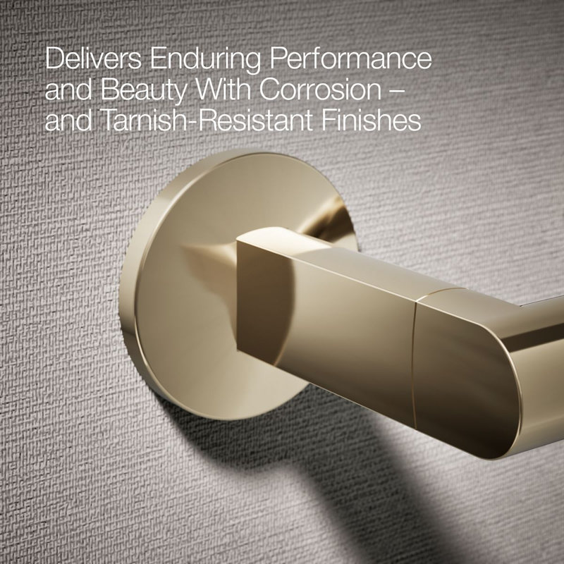 Components™ Pivoting Toilet Tissue Holder, Gold
