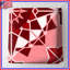 Couvre-lit matelassé rouge et rose à motif géométrique toutes tailles-127458865