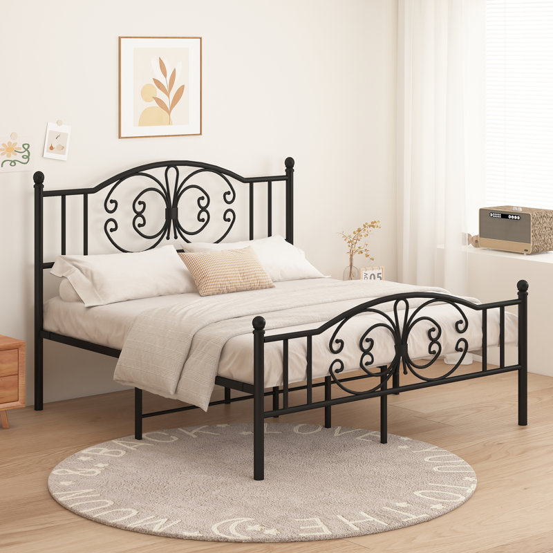 Miloud Metal Open-Frame Bed, King