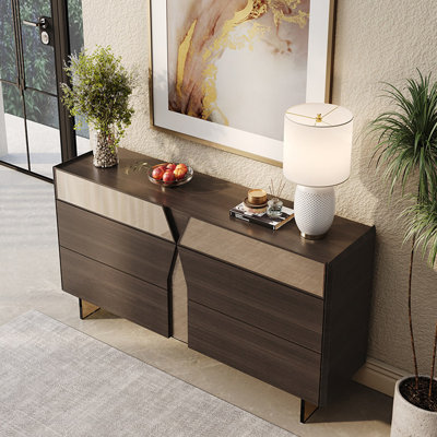 Italian-style minimalist and high-end sideboard