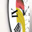 Collage d'art abstrait géométrique coloré I - horloge murale moderne-60327870