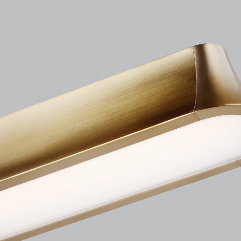 Lustre 3 lumières Alta, Laiton satiné