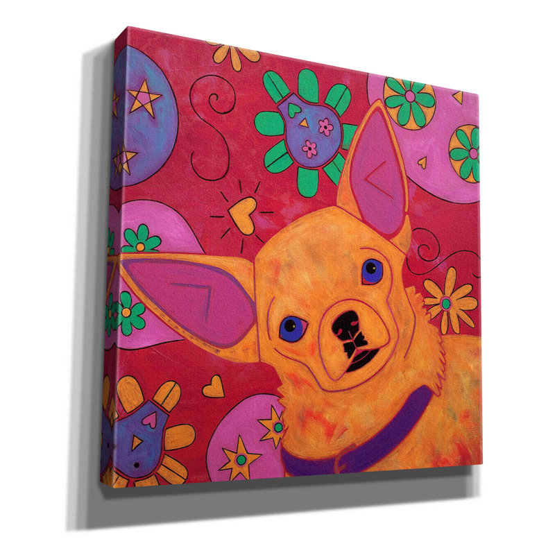 «Bandito mexico» par Angela Bond, impression sur toile, H 37 po x l 37 po x P 1,5 po