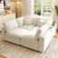 133.5" Modular Sofa With Storage, USB/Wireless Charging & Bluetooth Speaker